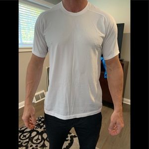 XL metal tech tshirt White